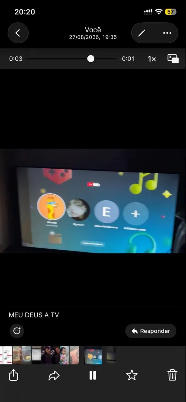 TV AOC SMART ROKU 43 POLEGADAS PARA RETIRADA DE PEÇAS - Foto 5
