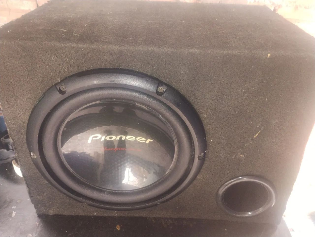 Vendo som, corneta e sub Pioneer 10 polegadas  - Foto 2