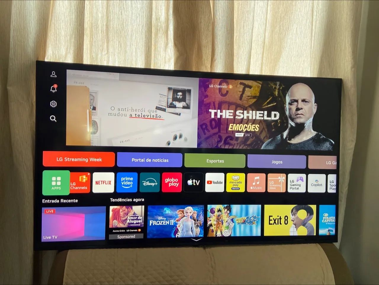 SMART TV 4K UHD LG 55 POLEGADAS