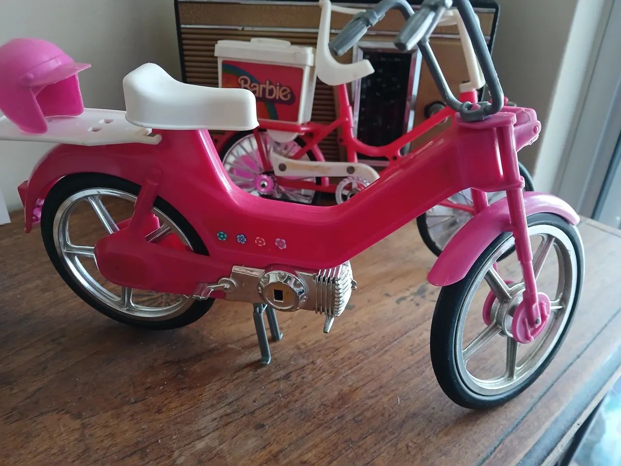 Bicicleta da barbie 80s - Foto 5