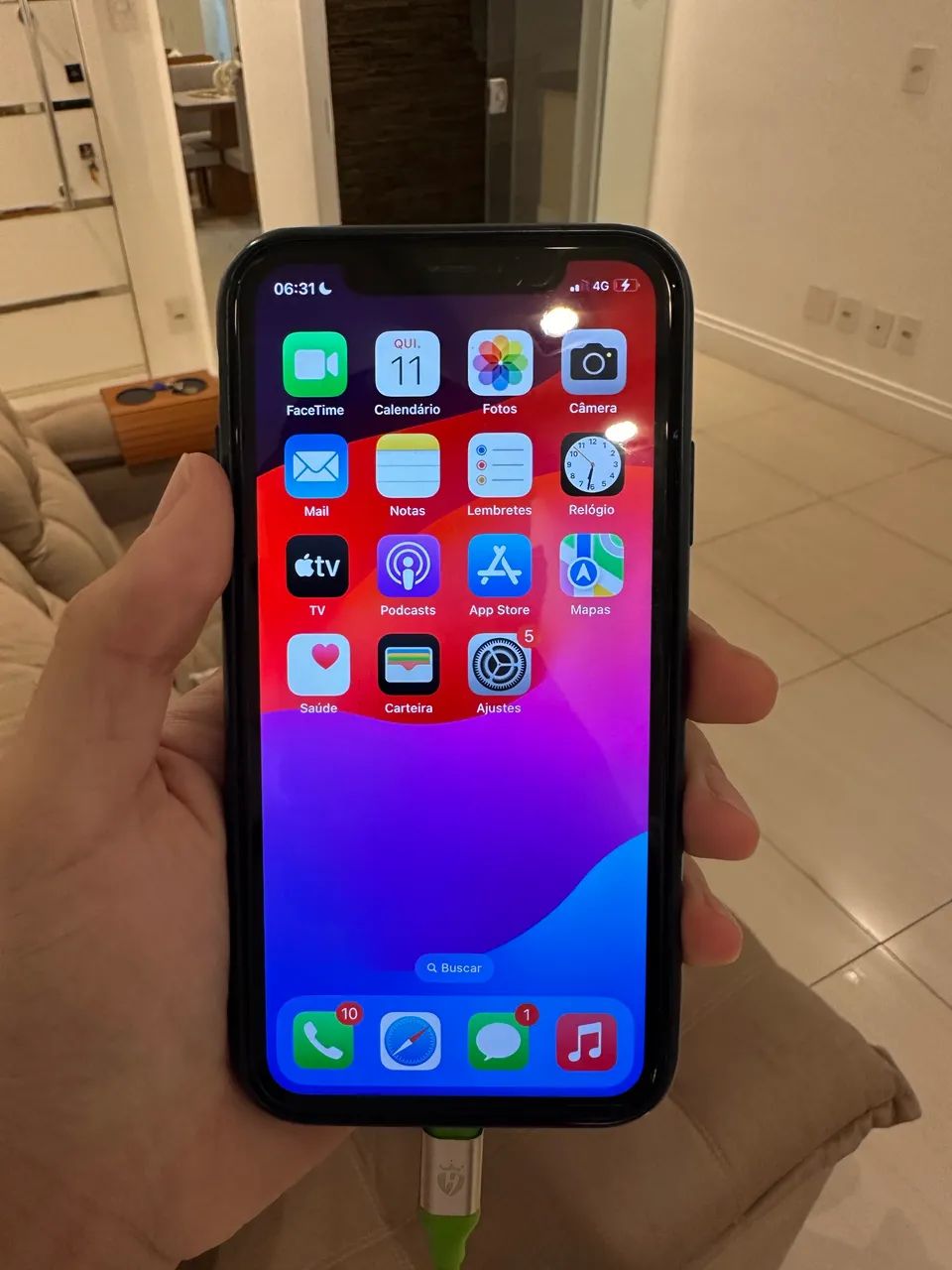 IPHONE XR BRANCO 64GB - Foto 3