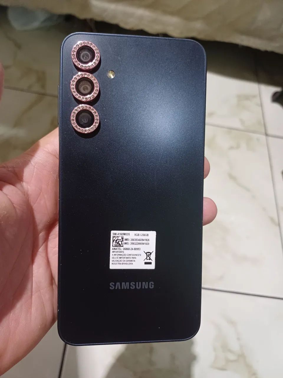 Celular A16 SAMSUNG / 128GB / TRINCADO e com o touch-screen  ruim! - Foto 4