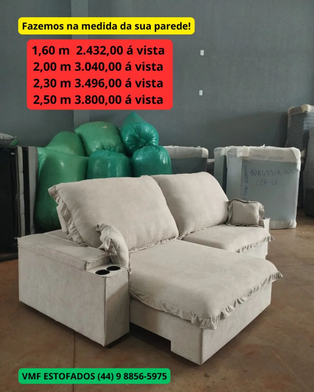 Sofás Direto da Fábrica | Linha Premium | 1 Ano de Garantia - Foto 5
