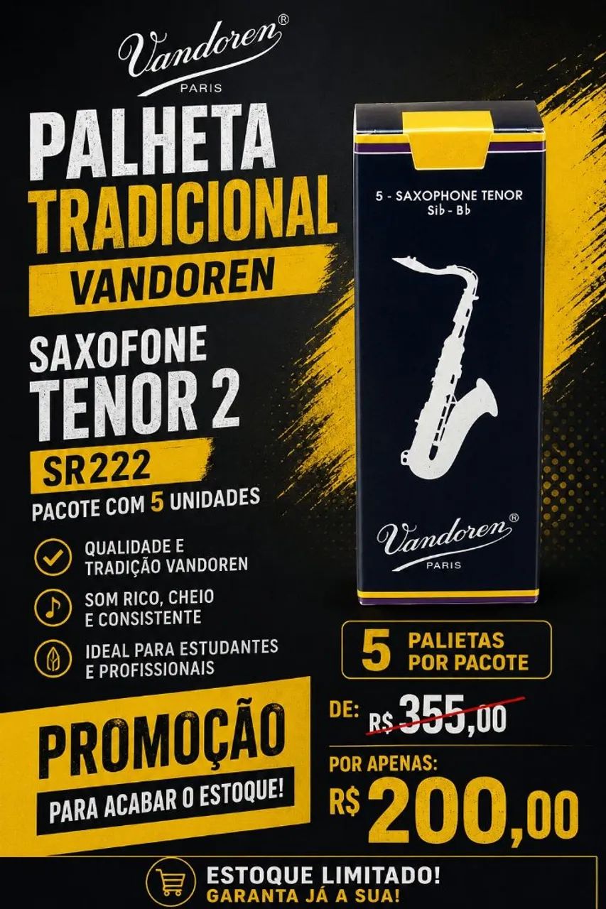 PALETA SAX VANDOREM - N2 