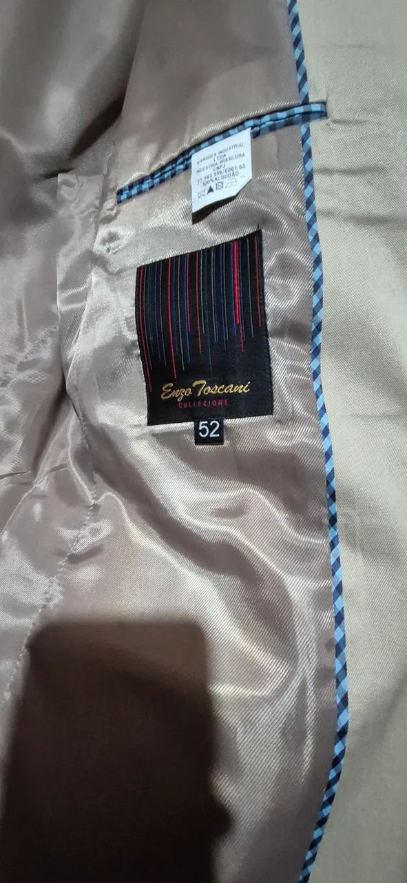 Blazer bege Enzo Toscani novissimo - Foto 2
