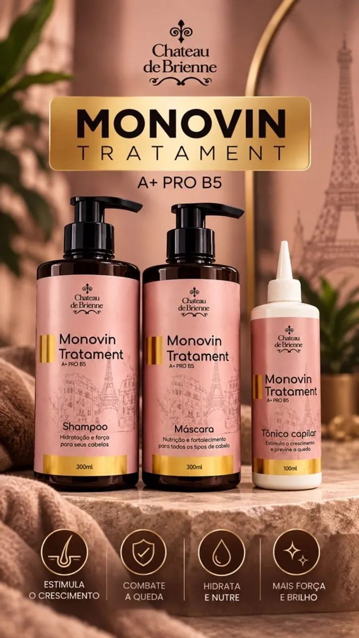 produtos de cabelo 