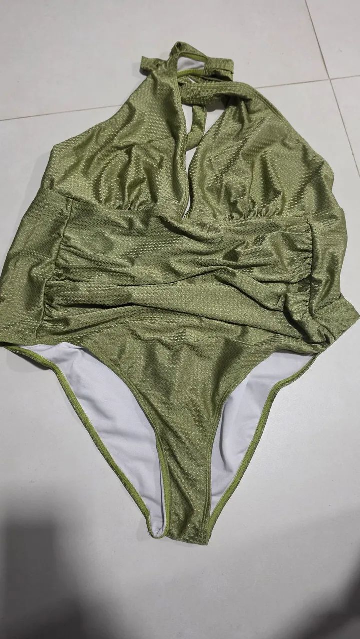 Maiô plus size Shein - Foto 2