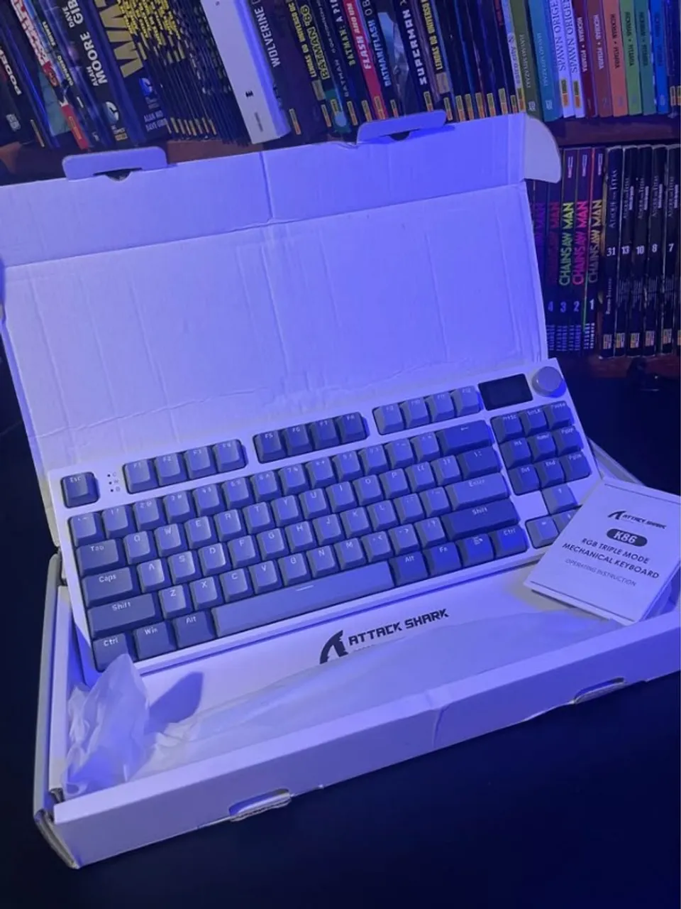 Teclado Mecânico Ajazz AK820 Retroiluminado - Setup Clean