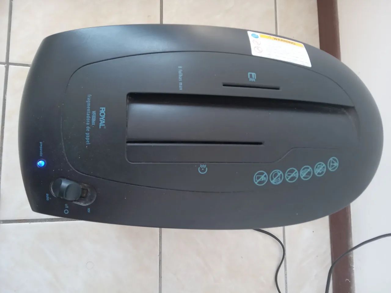 Triturador de Papel, Cartão e CD!!! - Foto 2