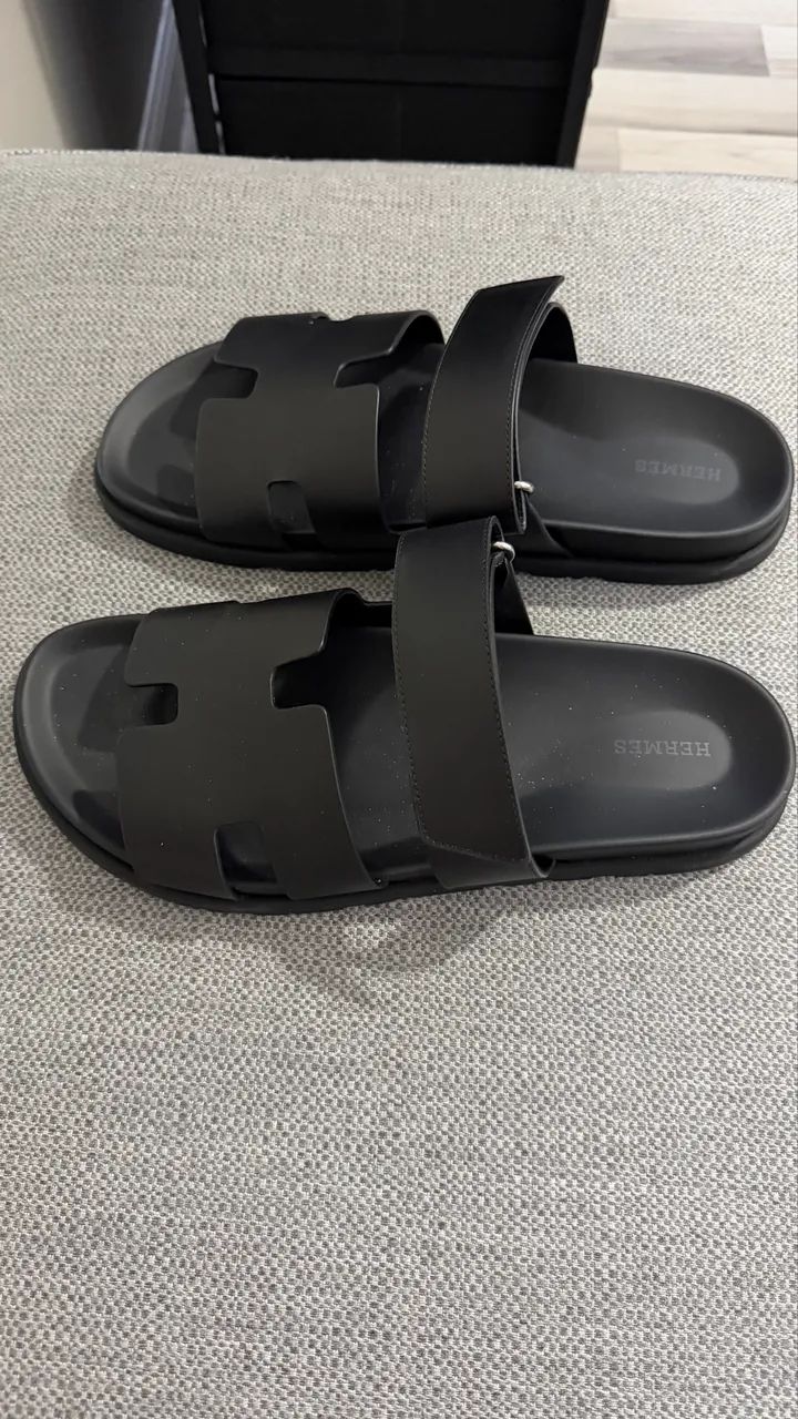 Sandália masculina Hermes Chipre original - Foto 3