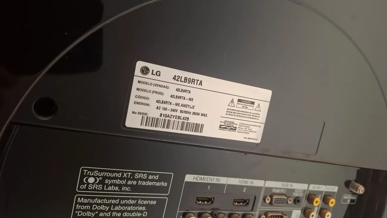 TV LG PLASMA 42" - Foto 5