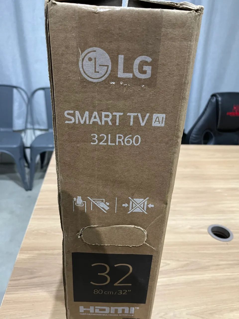 Tv lg 32polegadas tela tricanda - Foto 3