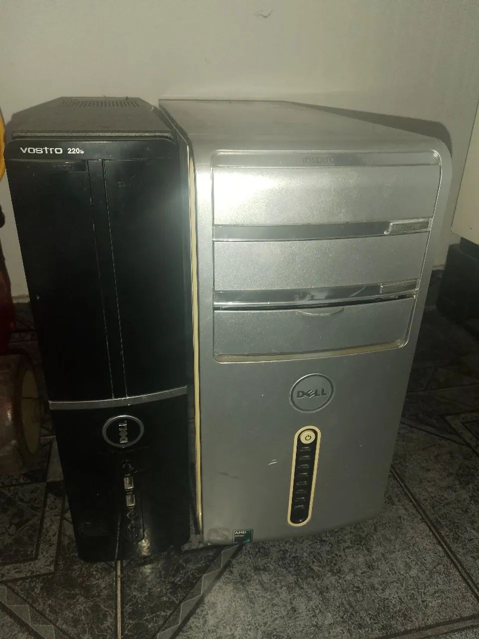 Computadores Pc Dell Vostro e Dell Inspiron só as Cpu