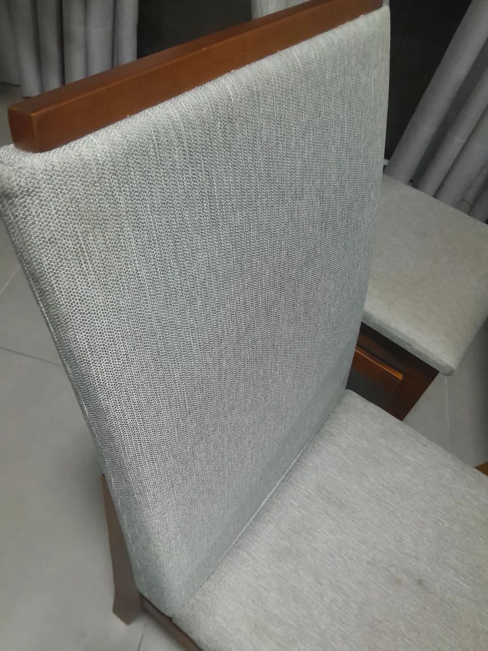 4 cadeiras Linho - Foto 2