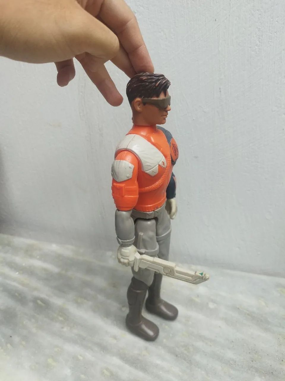 Boneco Max steel classico laranja  - Foto 3