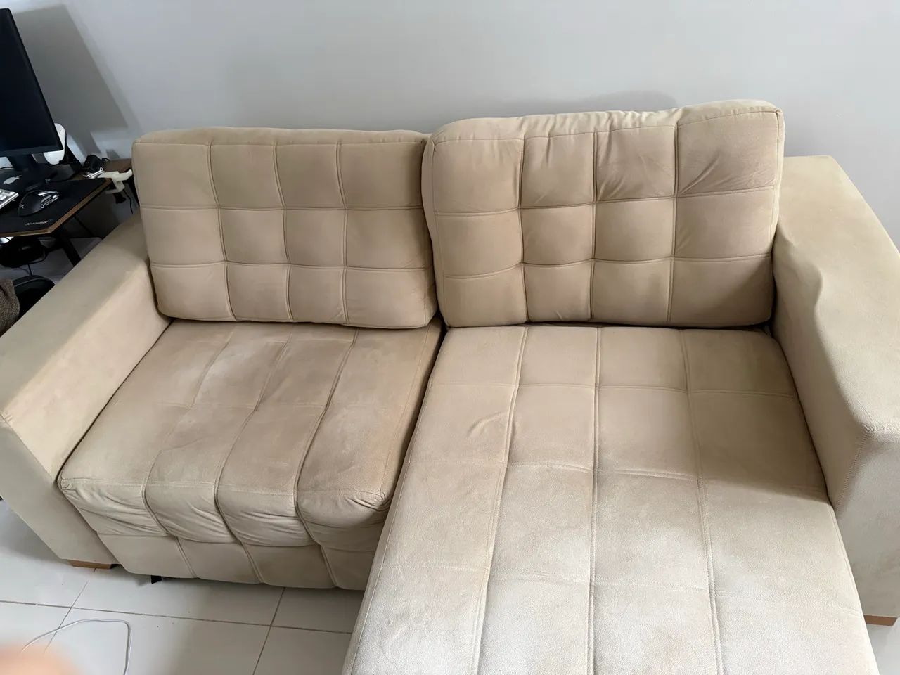 VENDO SOF Á RETRÁTIL NOVO  - Foto 2