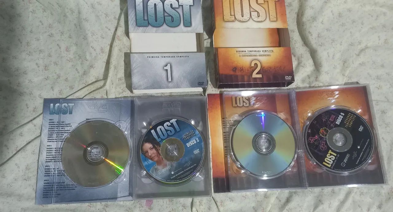 Série Lost 1 e 2 temporadas 14 discos  - Foto 2