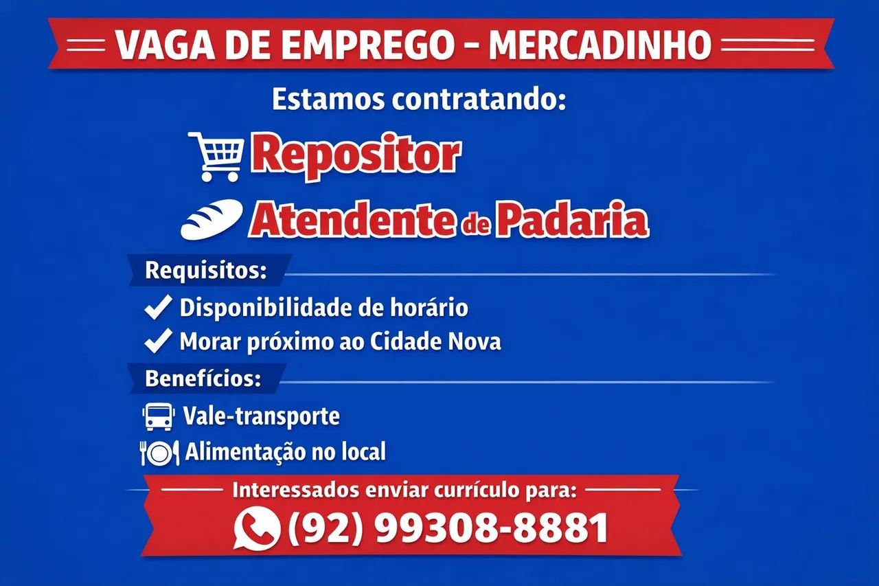 Vaga de emprego 