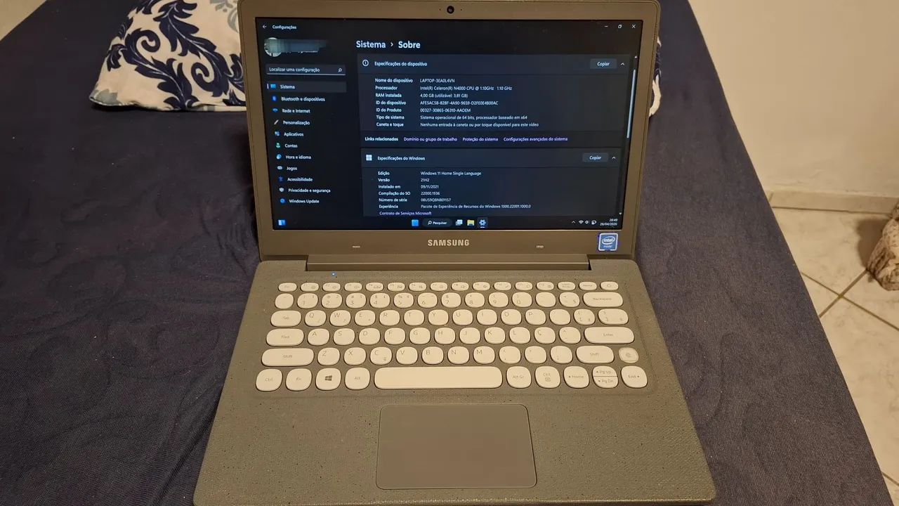 Vendo Notebook Laptop Samsung Flash F30 
