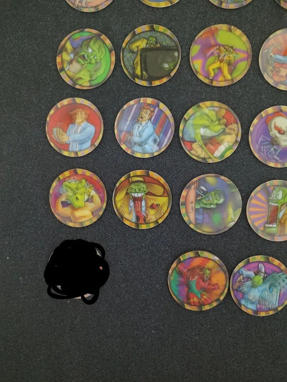 Coleção tazos maskara Elma chips  - Foto 2