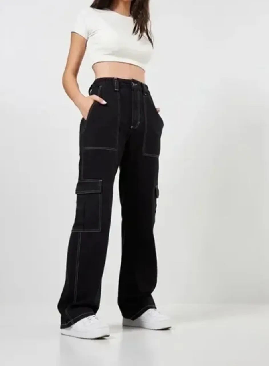 Calça cargo youcom Tam 32 - Foto 4