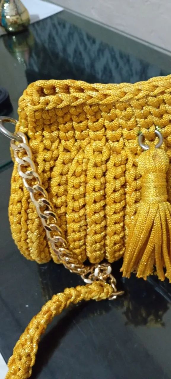 Bolsa de crochê 