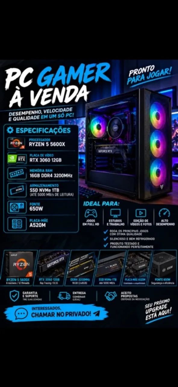 PC Gamer / Periféricos inclusos  - Foto 2