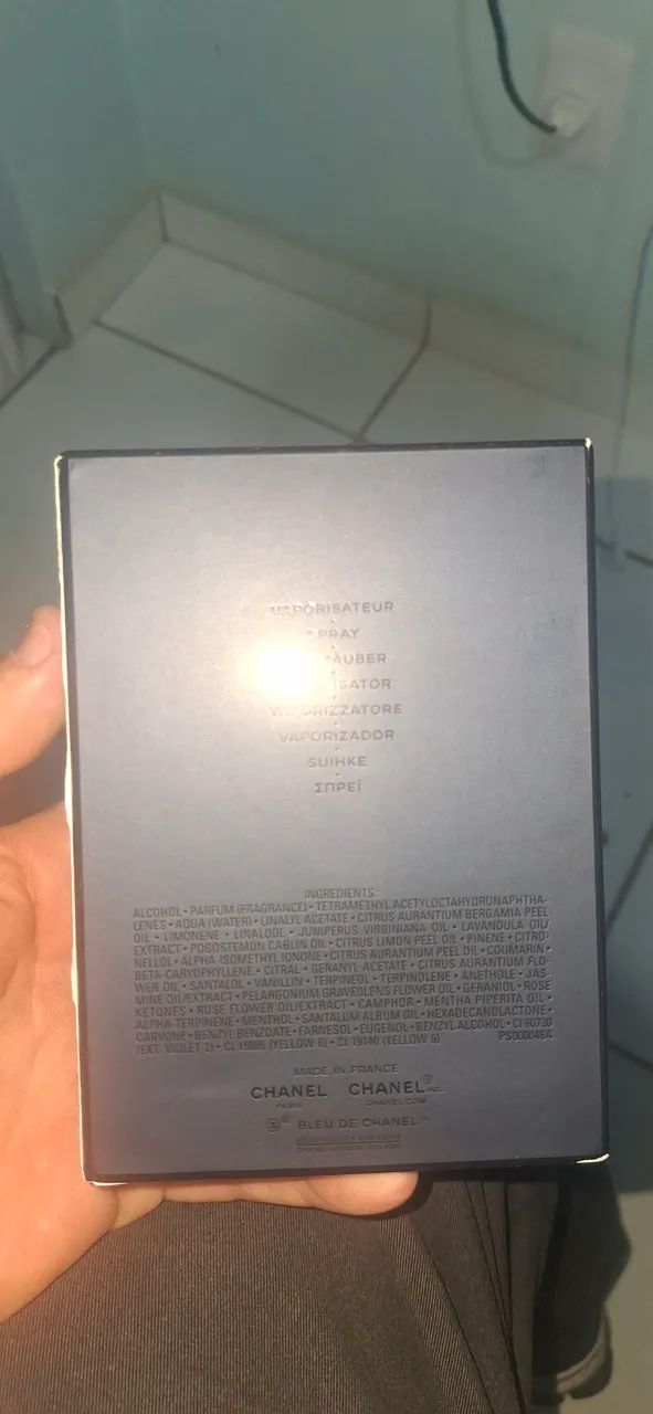 Perfume Bleu de Chanell direto da França de 150ml  - Foto 4