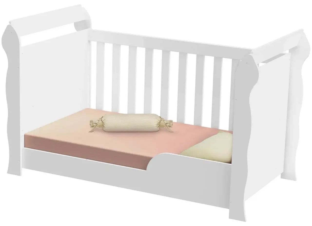 Quarto de bebê guarda-roupa + berço  - Foto 4