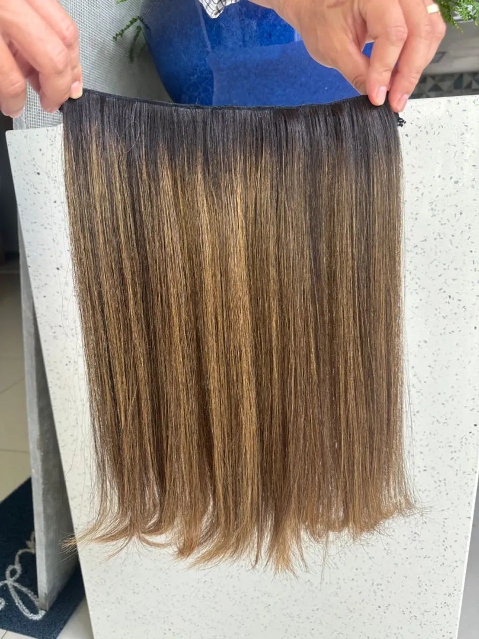 Cabelo humano do sul 42 cm | 71 gramas