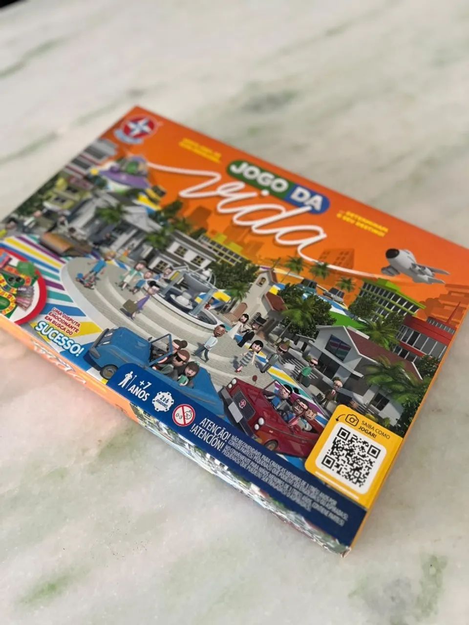 Jogo da Vida Estrela - Jogo de Tabuleiro Pouco Usado - Foto 5