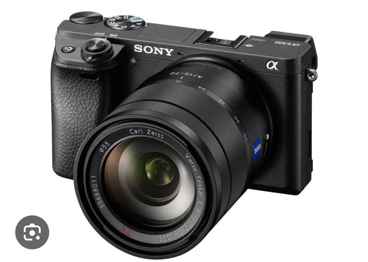 Câmera Sony 6300 