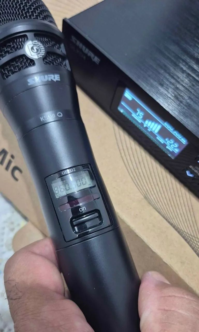 Microfone Shure QLXD4 novo - Foto 4