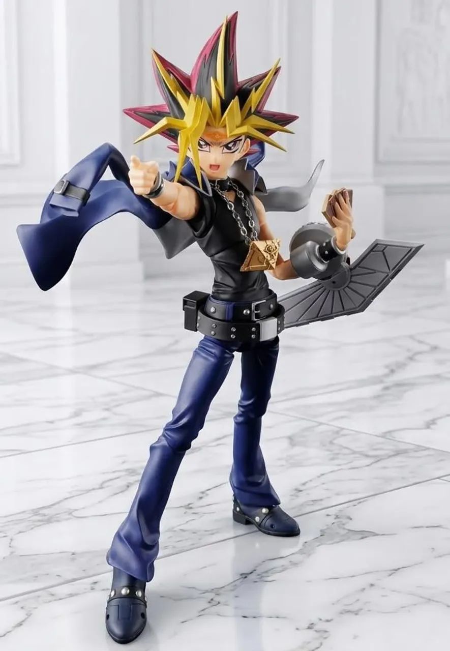 Yami Yugi Yu-Gi-Oh - S.H.Figuarts Bandai - NOVO - Foto 5