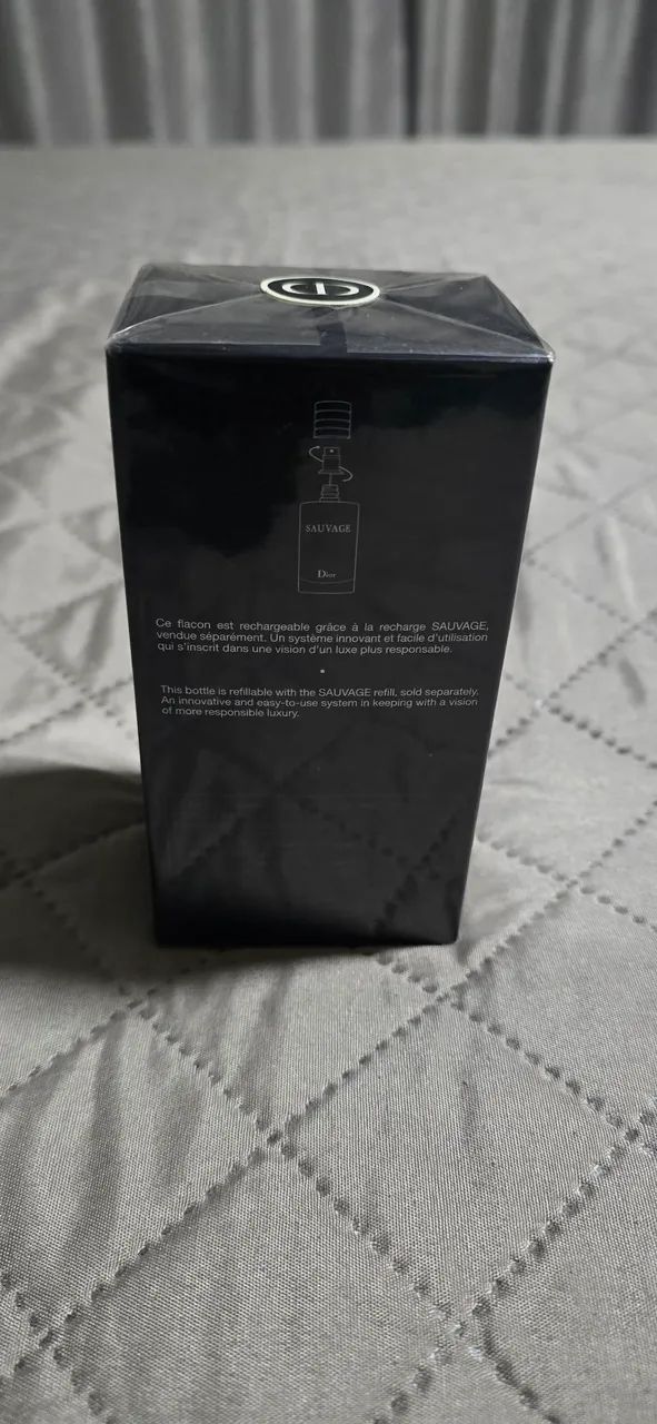 Perfume  Sauvage Dior Eau  Masculino 100ml Refilável - Foto 2