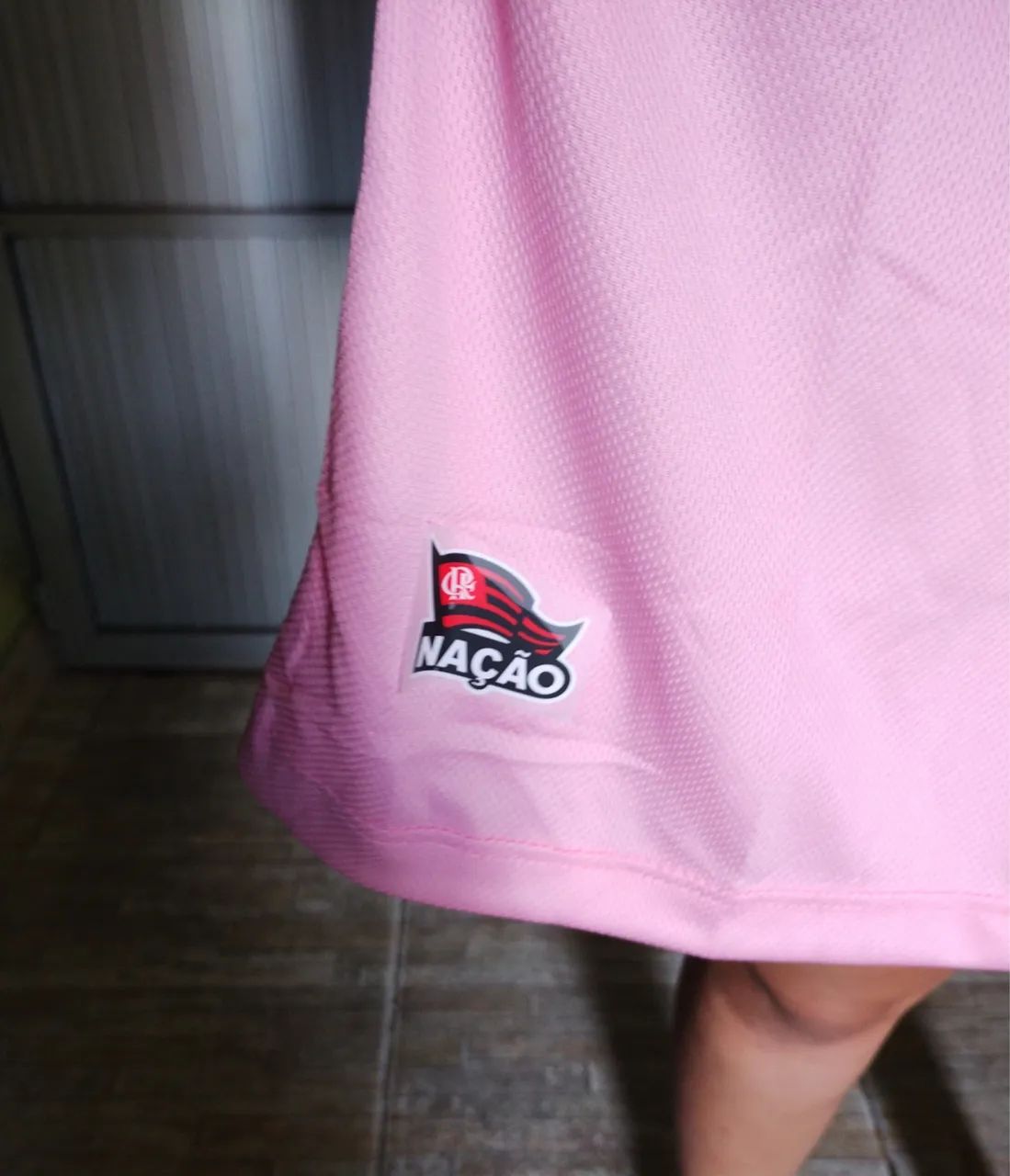 Babylook do Flamengo Rosa (M) - Foto 2