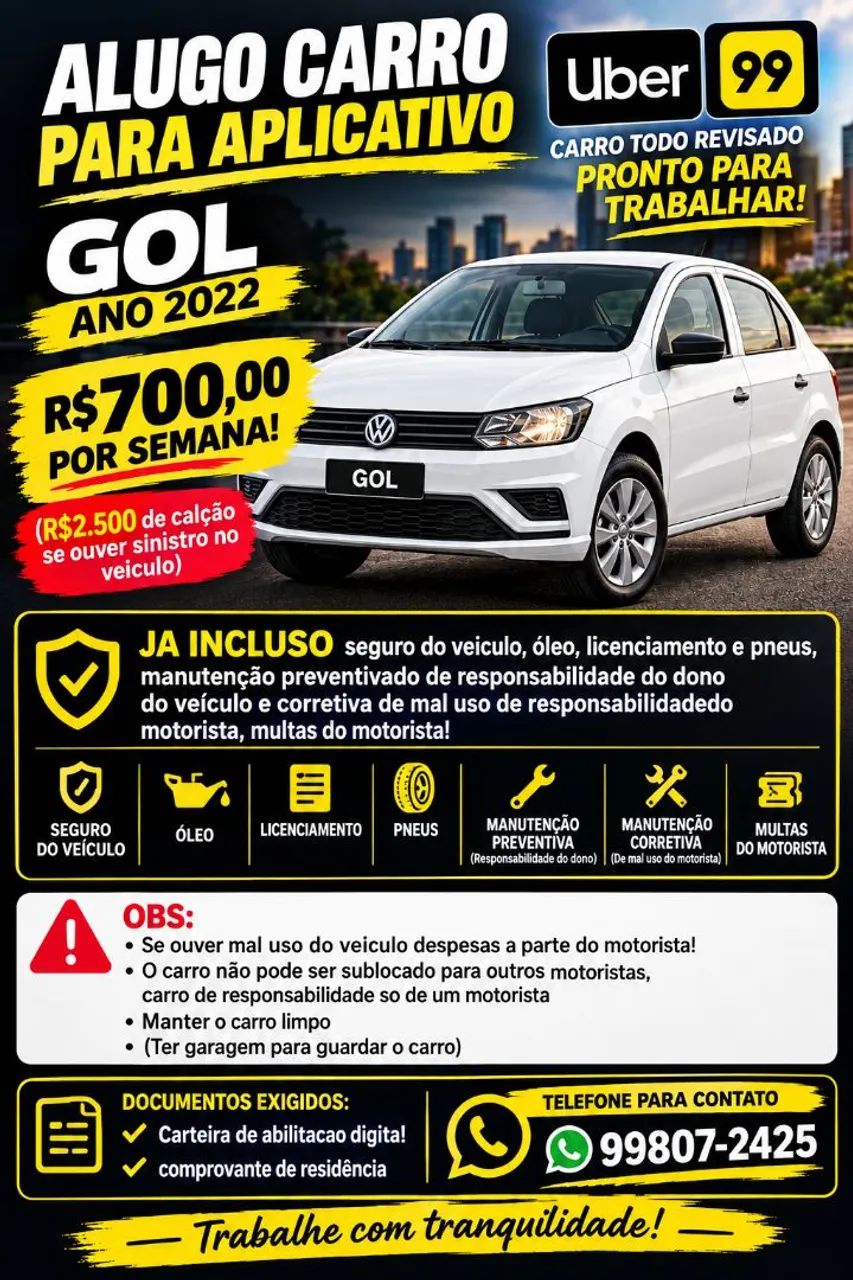 Alugo carro para aplicativo  - Foto 2