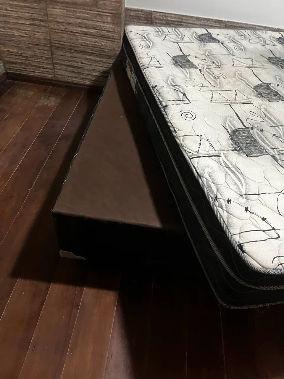 Cama box casal com colchão  - Foto 2