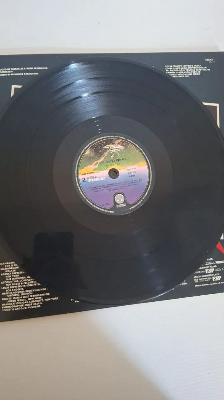 LP Vinil Duplo - And Justice For All - Metallica - Foto 5