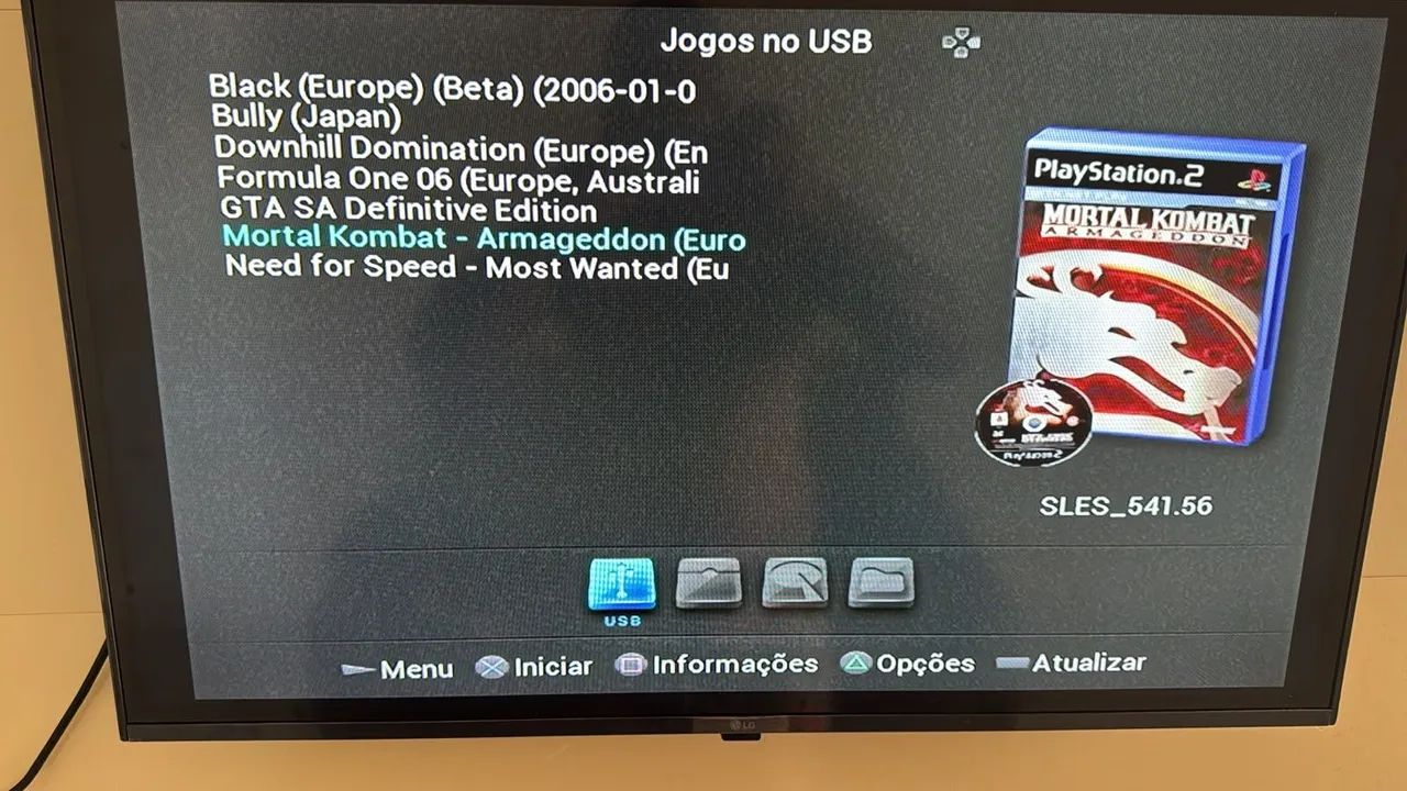 Ps2 com Jogos  - Foto 3