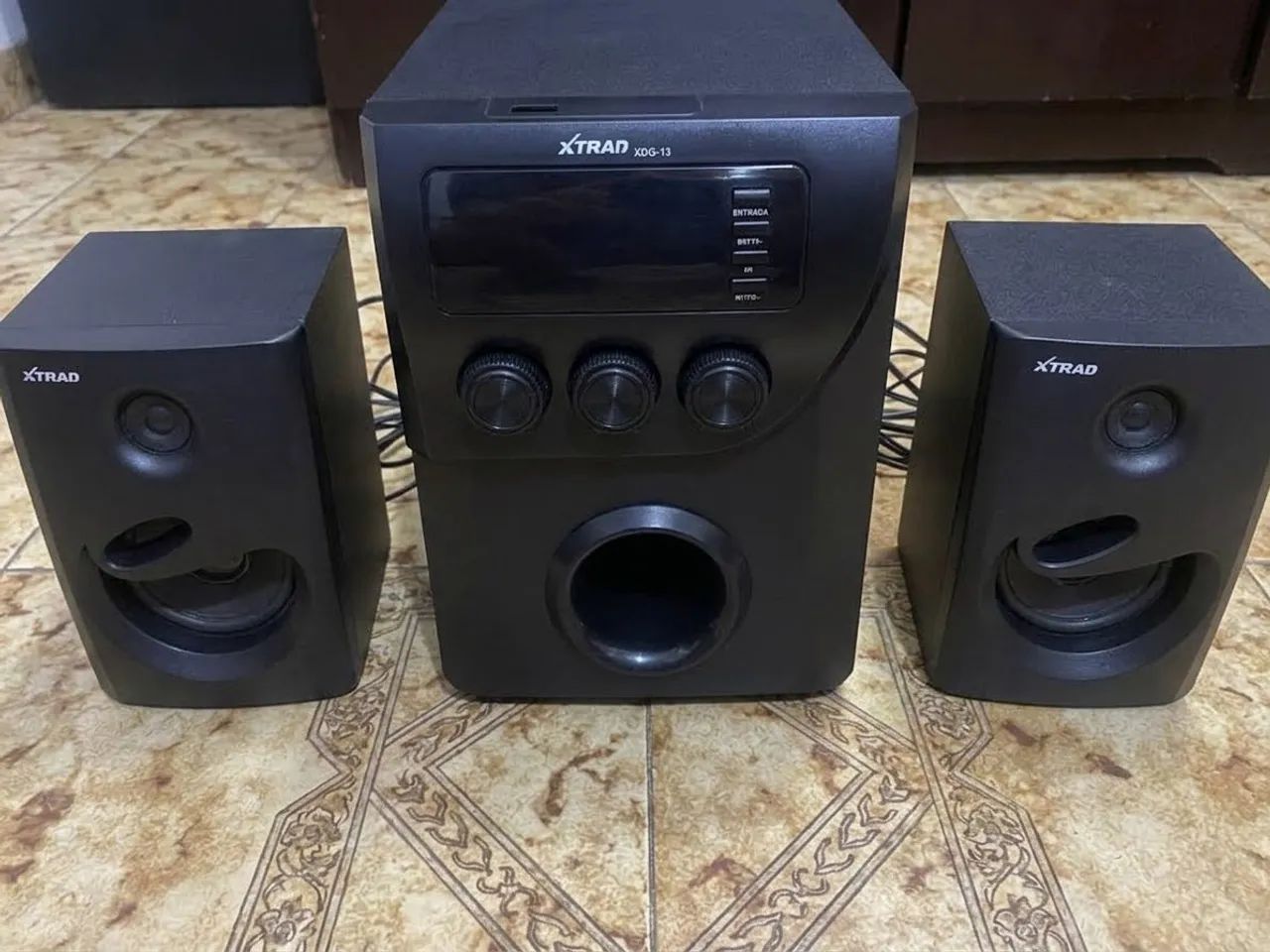 Micro System 2.1 Bluetooth XDG-13 da XTRAD