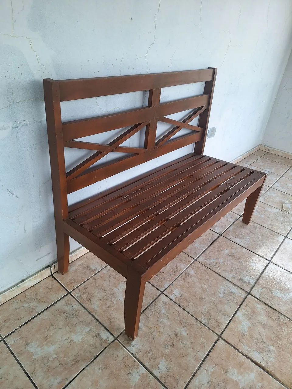 Banco de madeira boa