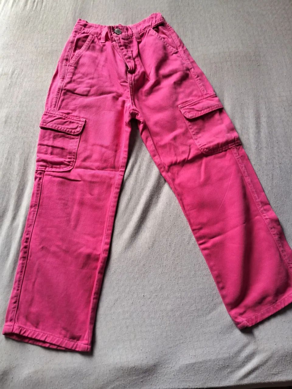 Calça Jeans Infantil  Rosa 