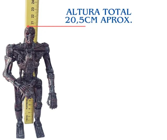 Terminator Salvation T600 Damage Color Red Version FuRyu - Foto 5