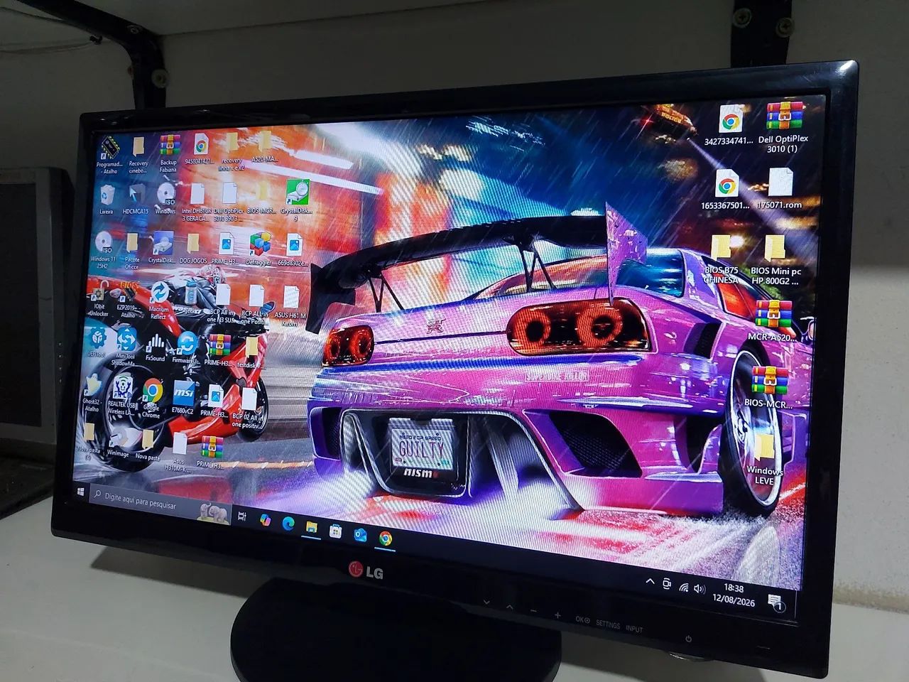 Monitor LG LED 24 Polegadas widescreen. Novinho  - Foto 3