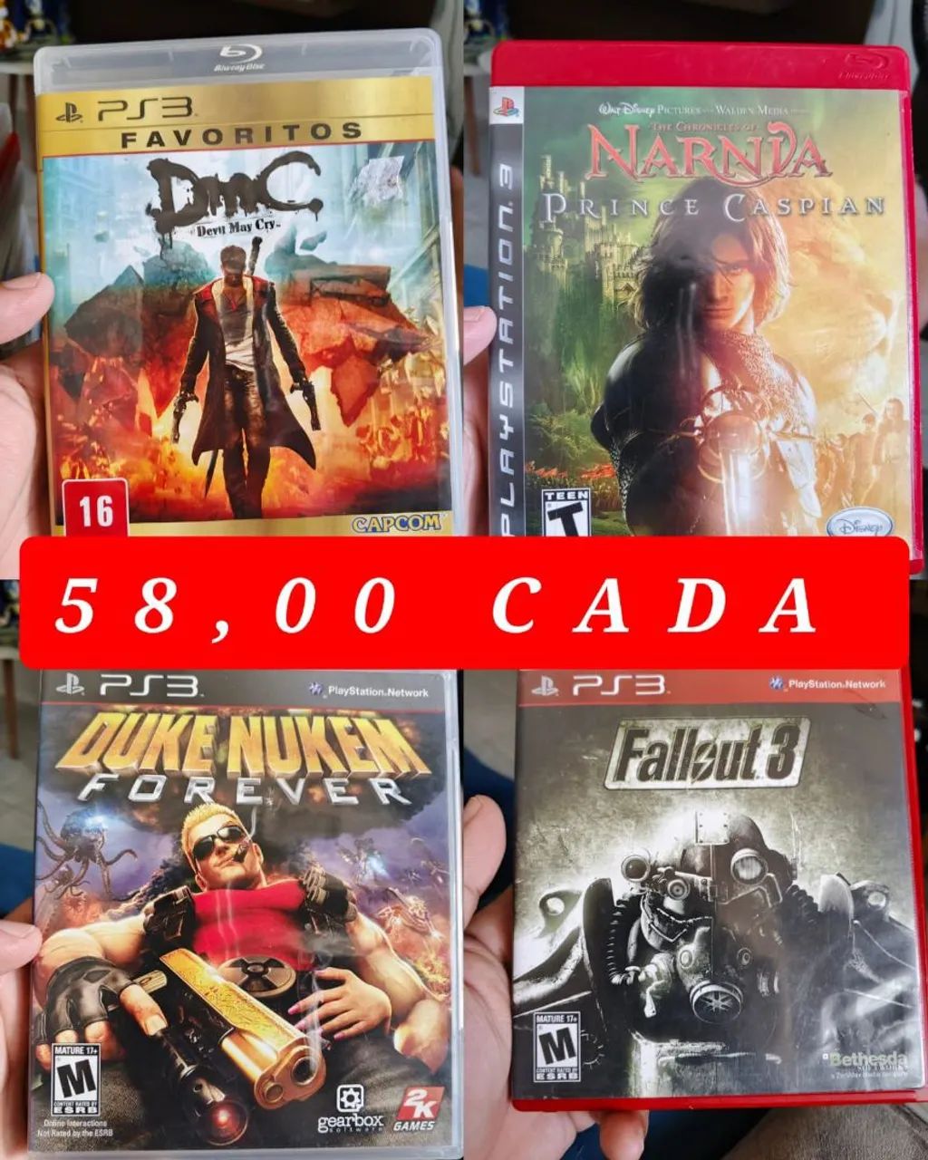 PS3 - Jogos seminovos  - Foto 4