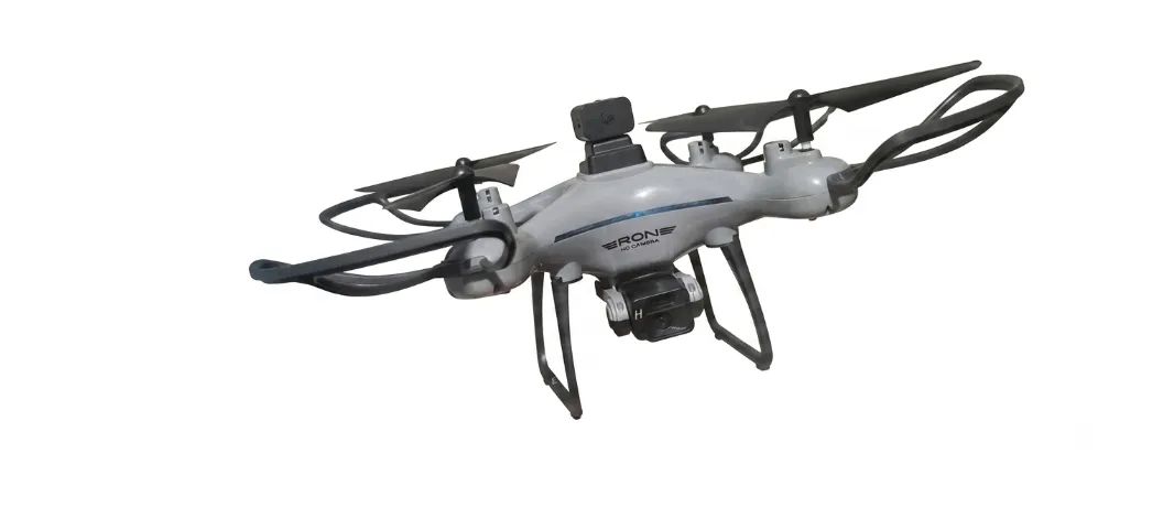 Drone com 2 câmeras + 2 baterias, câmera HD