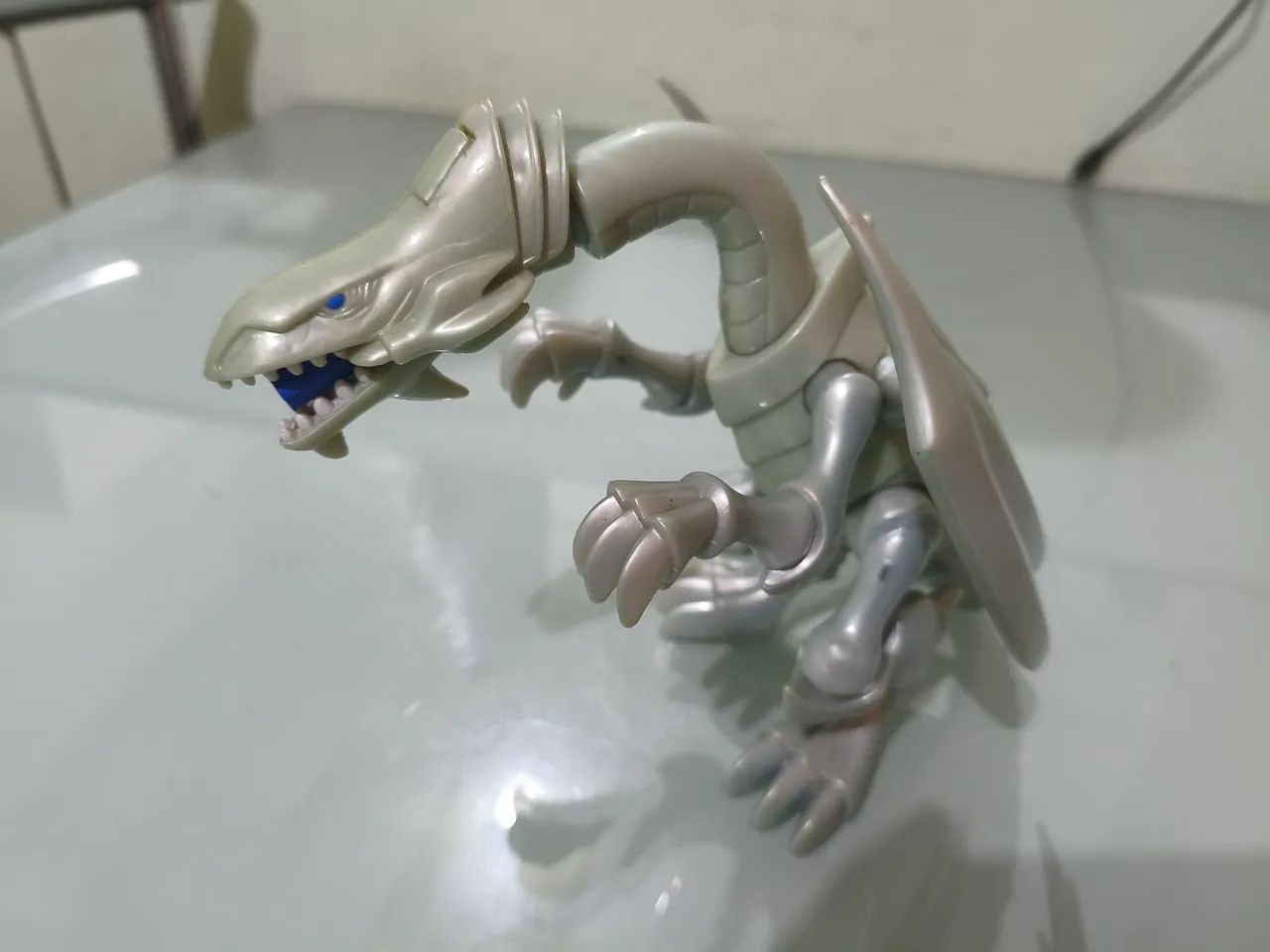 Yu-Gi-Oh Boneco Blue-Eyes White Dragon Mattel - Foto 2