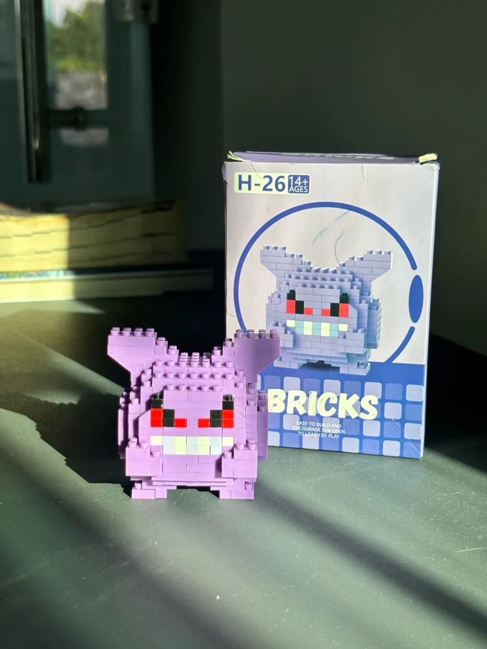 Blocos de montar bricks Pokémon gengar 