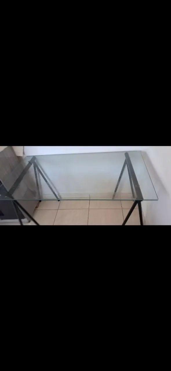 Vendo mesa de vidro